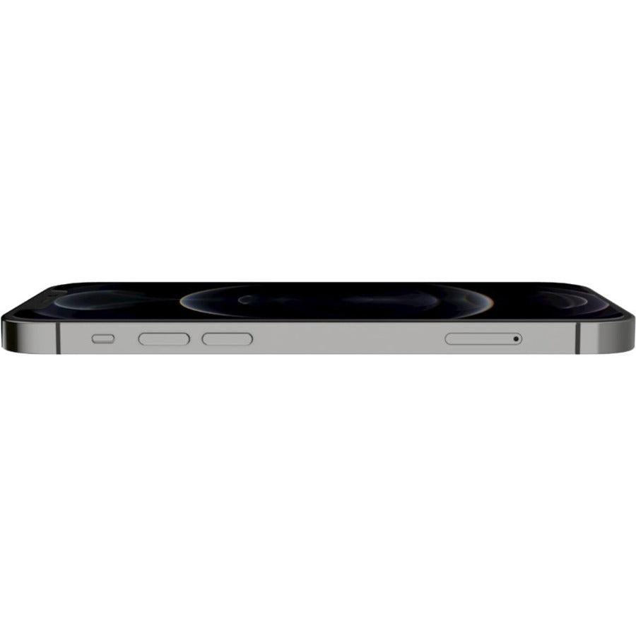 Belkin UltraGlass Privacy Anti-Microbial Screen Protector for iPhone 12 / iPhone 12 Pro Transparent
