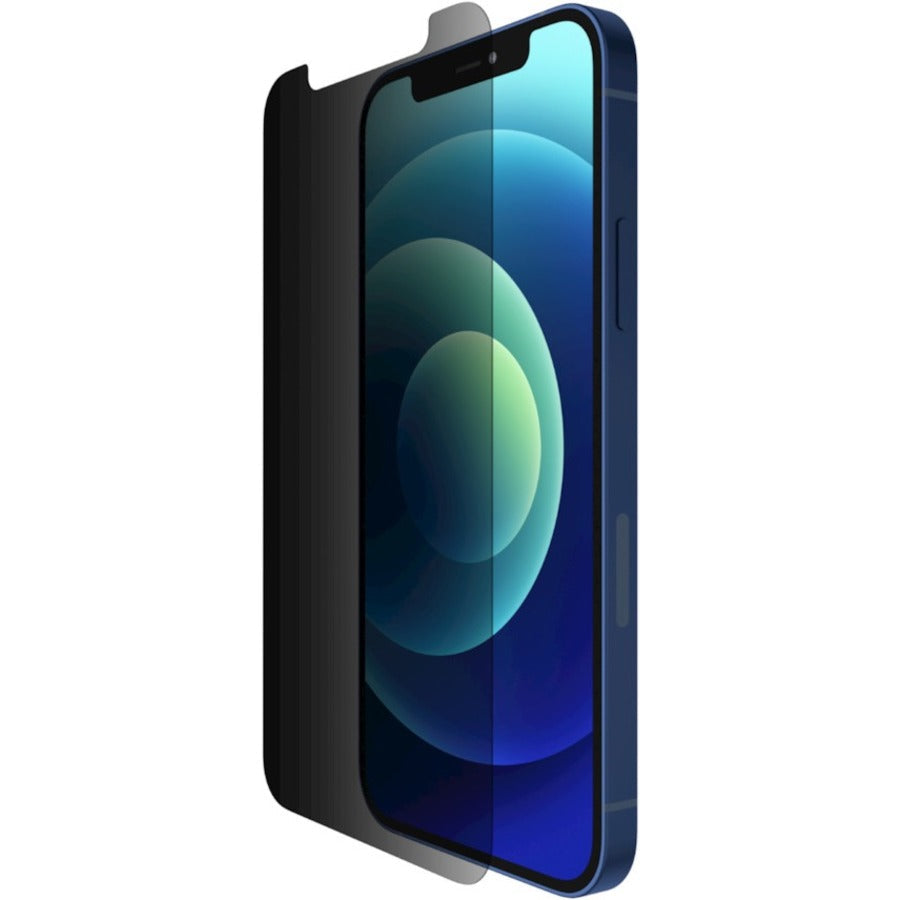 Belkin UltraGlass Privacy Anti-Microbial Screen Protector for iPhone 12 / iPhone 12 Pro Transparent