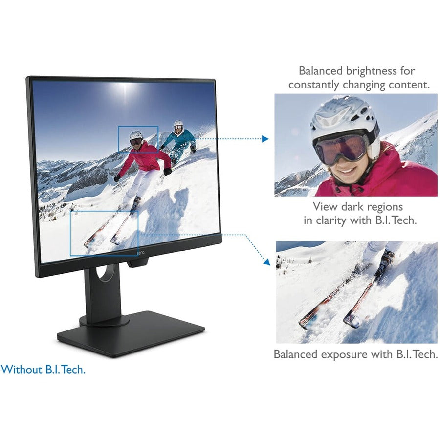 BenQ GW2480T 24 Class Full HD LCD Monitor - 16:9 - Black"