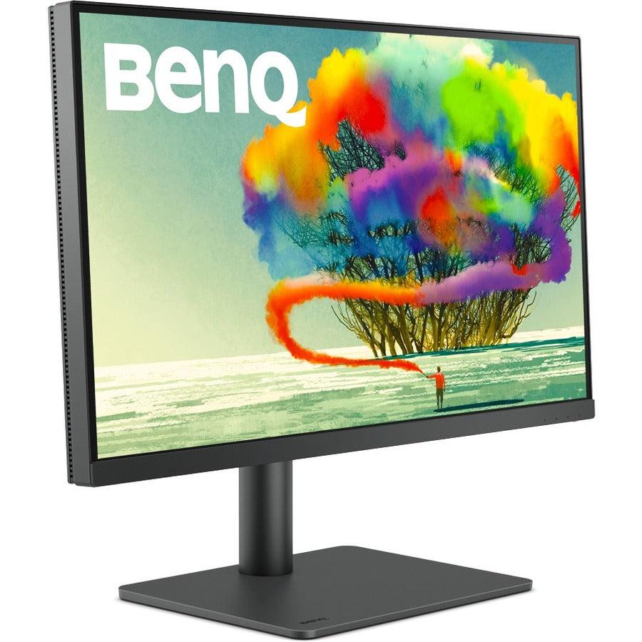 BenQ PD2705U 27 4K UHD IPS USB-C Calibrated LCD Monitor for Designer - 16:9 - Gray"