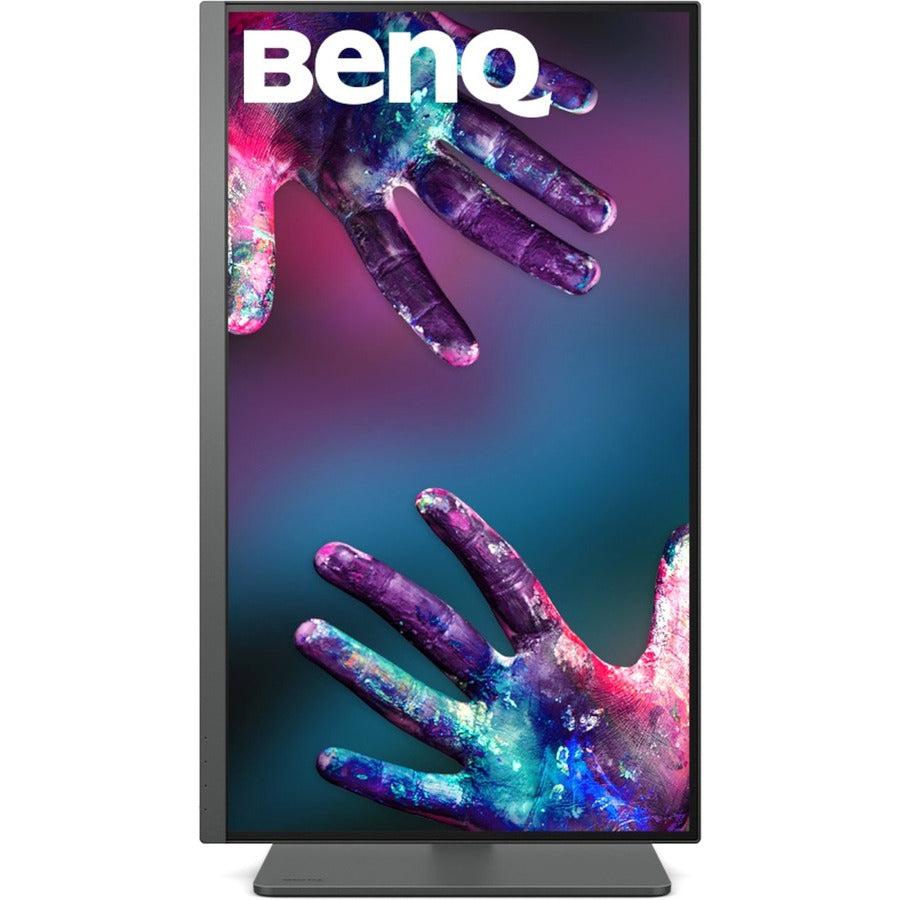 BenQ PD2705U 27 4K UHD IPS USB-C Calibrated LCD Monitor for Designer - 16:9 - Gray"