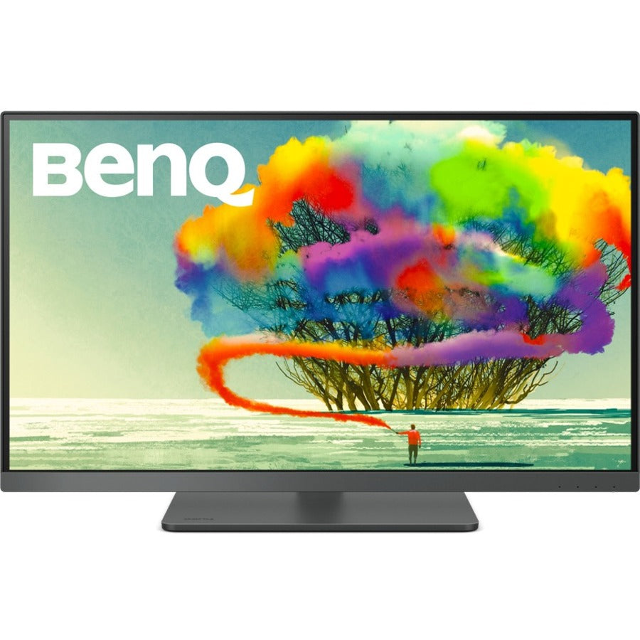 BenQ PD2705U 27 4K UHD IPS USB-C Calibrated LCD Monitor for Designer - 16:9 - Gray"
