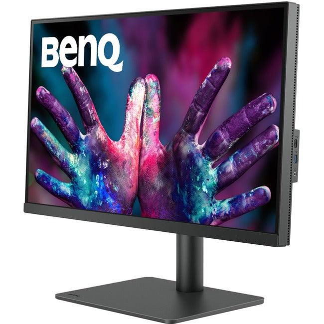 BenQ PD2705U 27 4K UHD IPS USB-C Calibrated LCD Monitor for Designer - 16:9 - Gray"