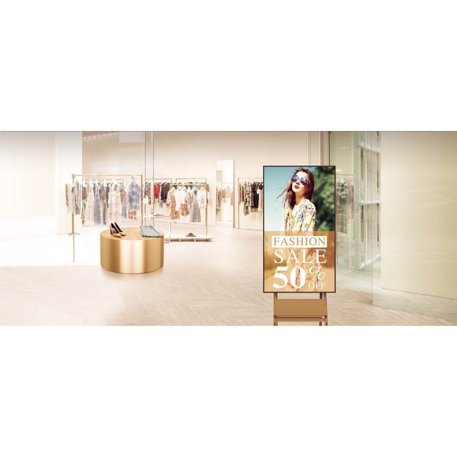 BenQ ST7502 4K UHD Smart Signage - Android OS Anti-Glare Display | OPS Slot-In PC