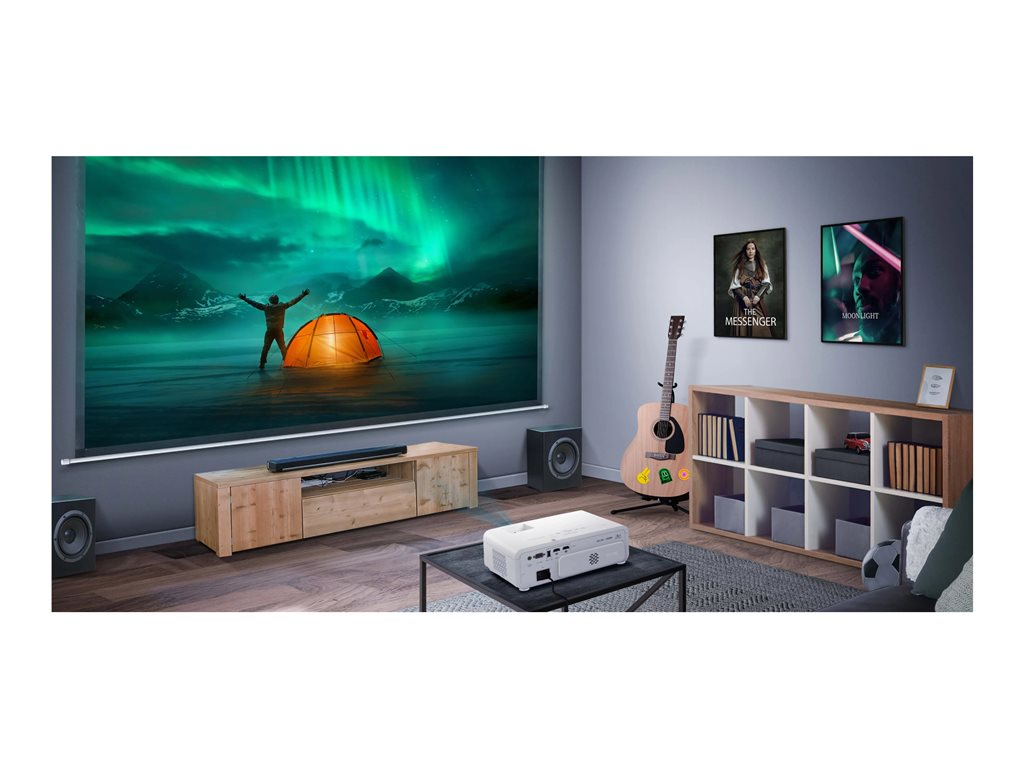 BenQ TK710STi - DLP projector - laser - 3D - 3200 ANSI lumens - 3840 x 2160 - 16:9 - 4K