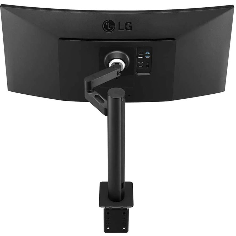 Best UltraWide Monitor 34 inch - LG Curved QHD IPS Ergo Monitor HDR10 USB-C AMD FreeSync | TecISoft 34BP88CN-B