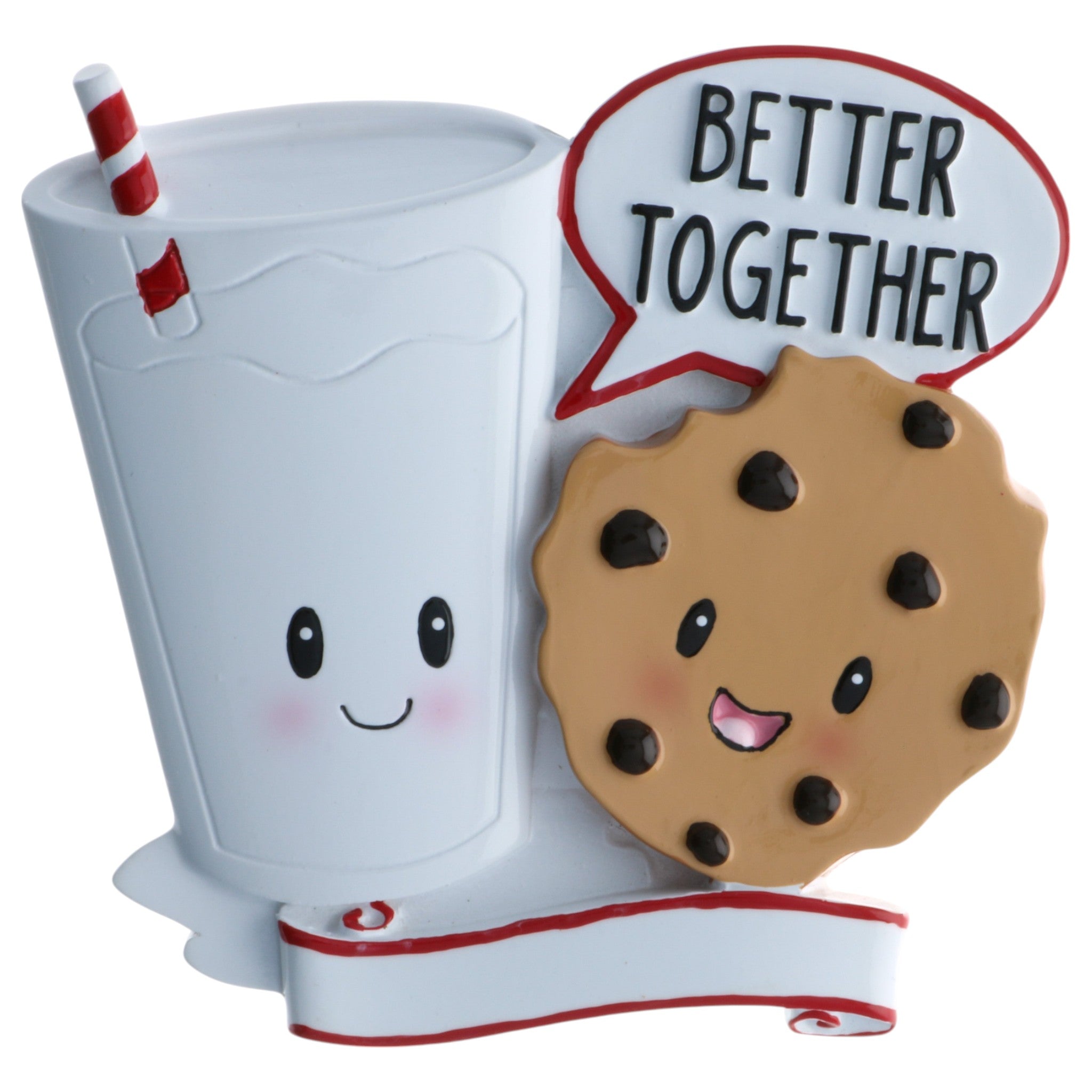 Better Together Milk Cookies Couples Ornament