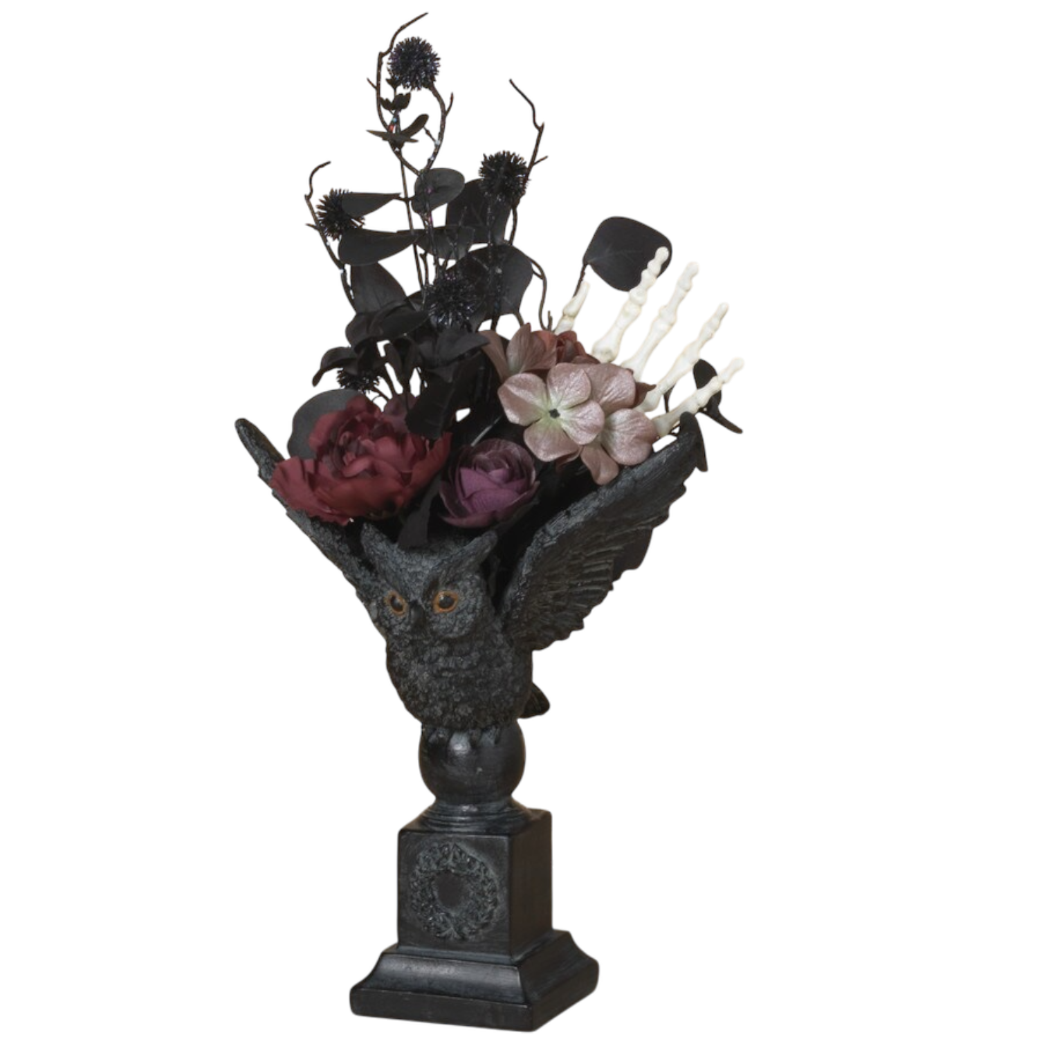Bewitched Owl Floral Arrangement