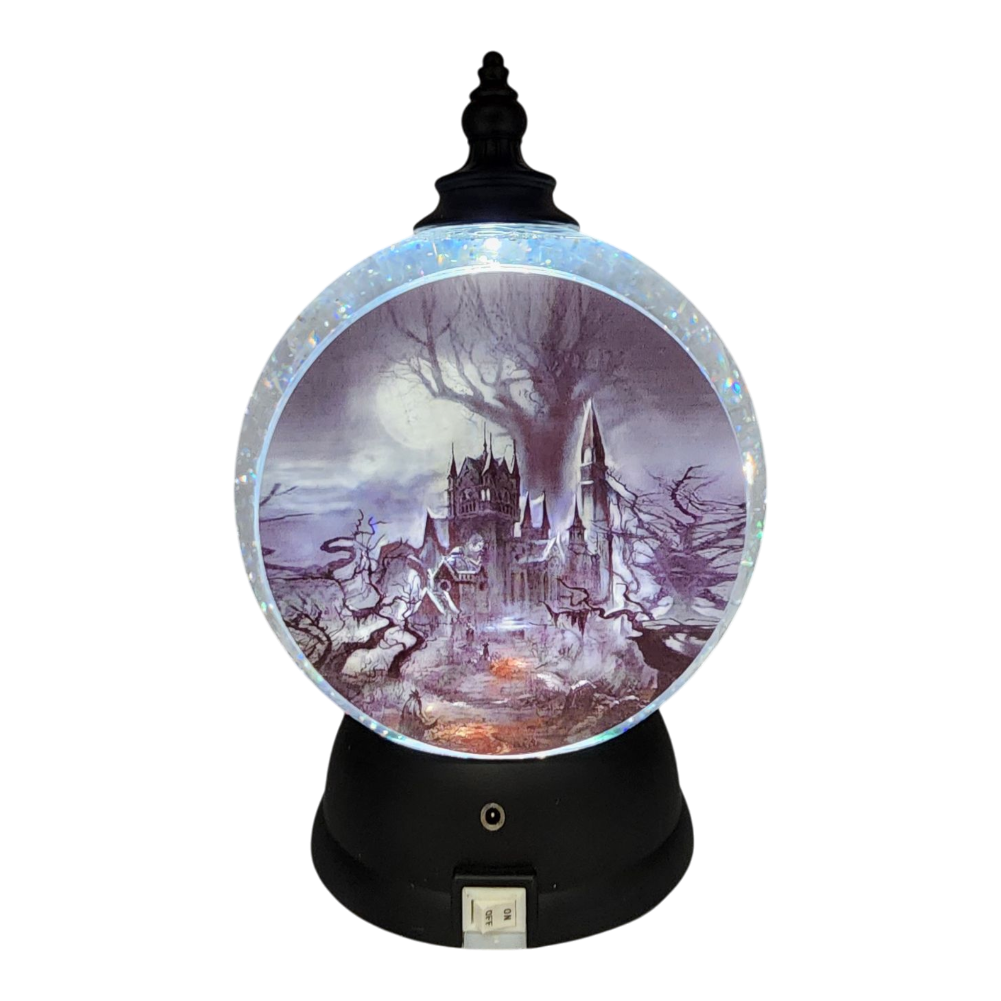 Bewitching Witch Lighted Snow Globe
