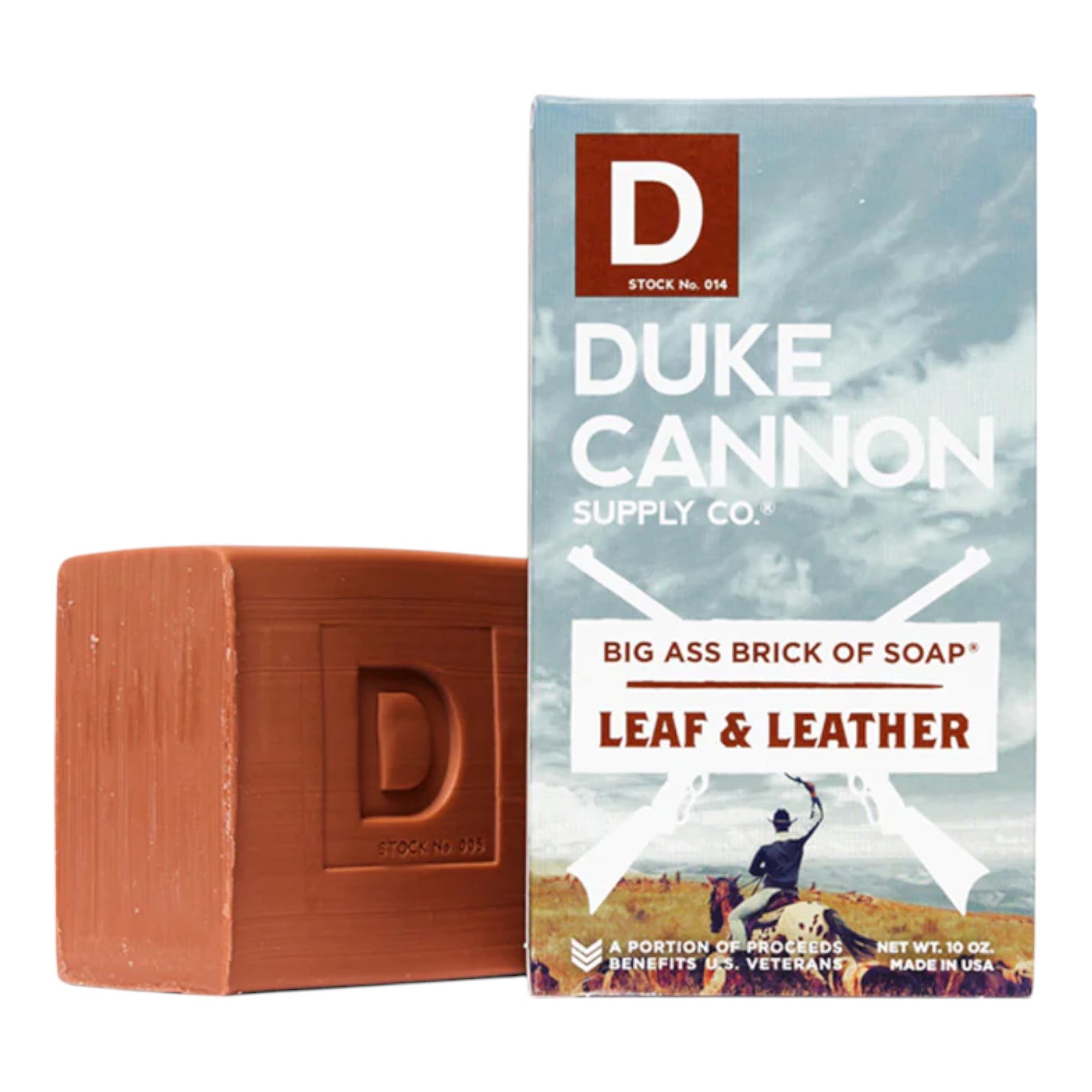 Big Ass Brick of Soap - Leaf and Leather