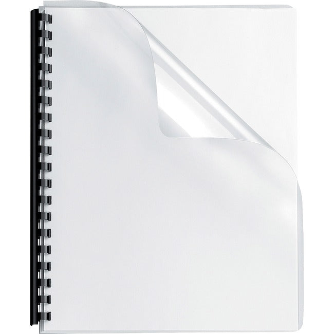 Binding Covers Crystals Clear Oversize 2