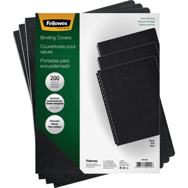 Binding Covers Expressions Linen Black O