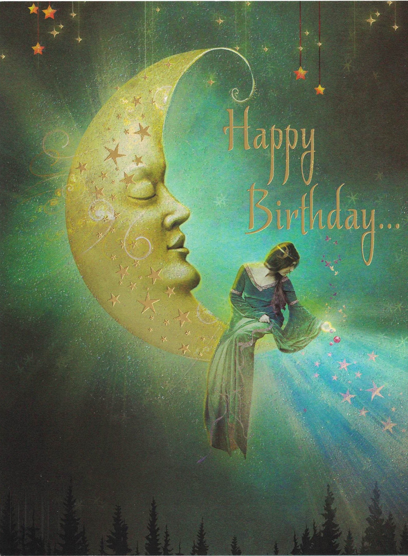 Birthday Card - Celestial