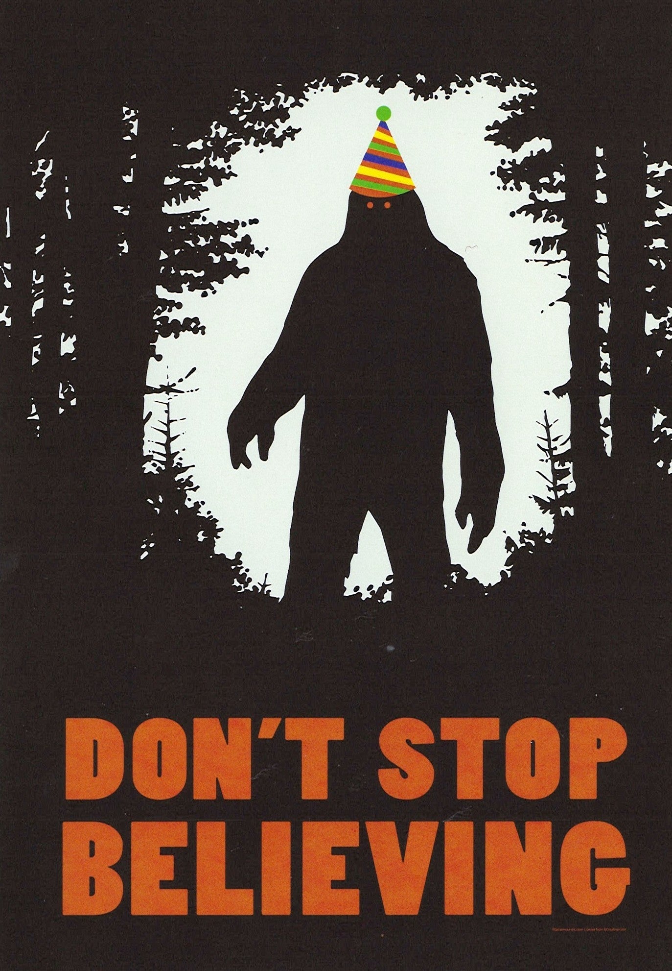 Birthday Card - Don't Stop Believing