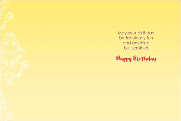 Birthday Card - Fabulously Fun