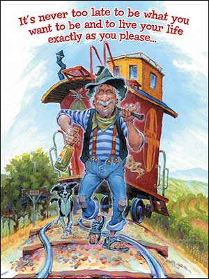 Birthday Card - Never Too Late