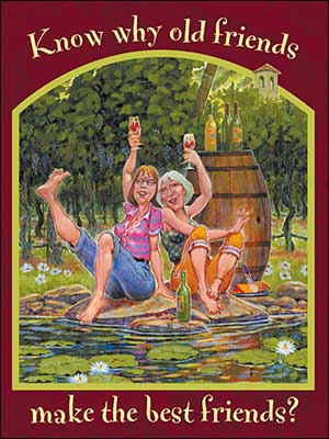 Birthday Card - Old Friend - Best Friend