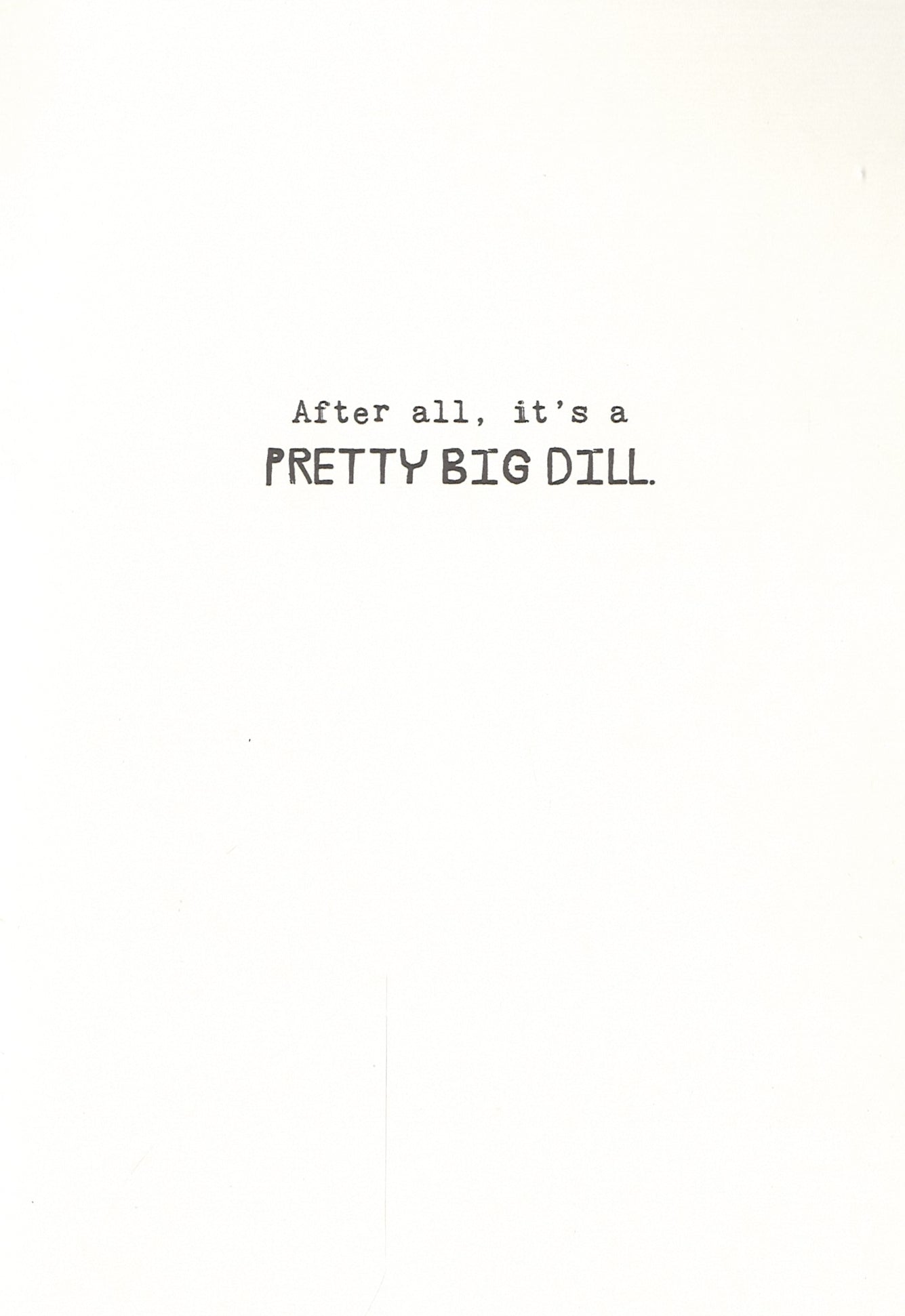 Birthday Card - Relish It