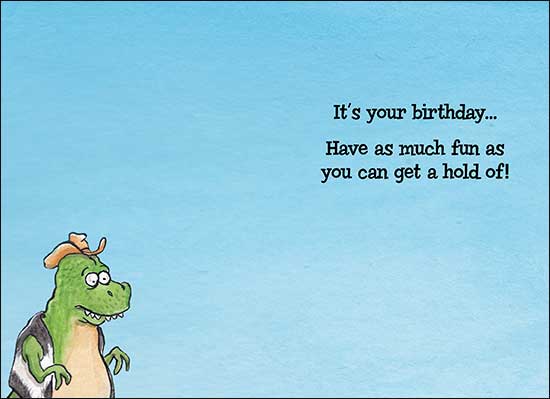 Birthday Card - Small Arms