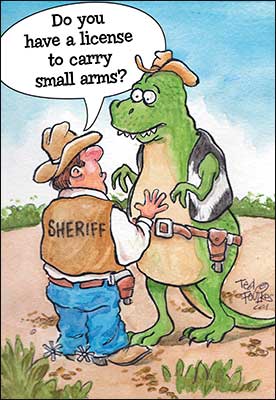 Birthday Card - Small Arms