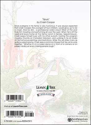 Birthday Card - Squattin With Spurs On