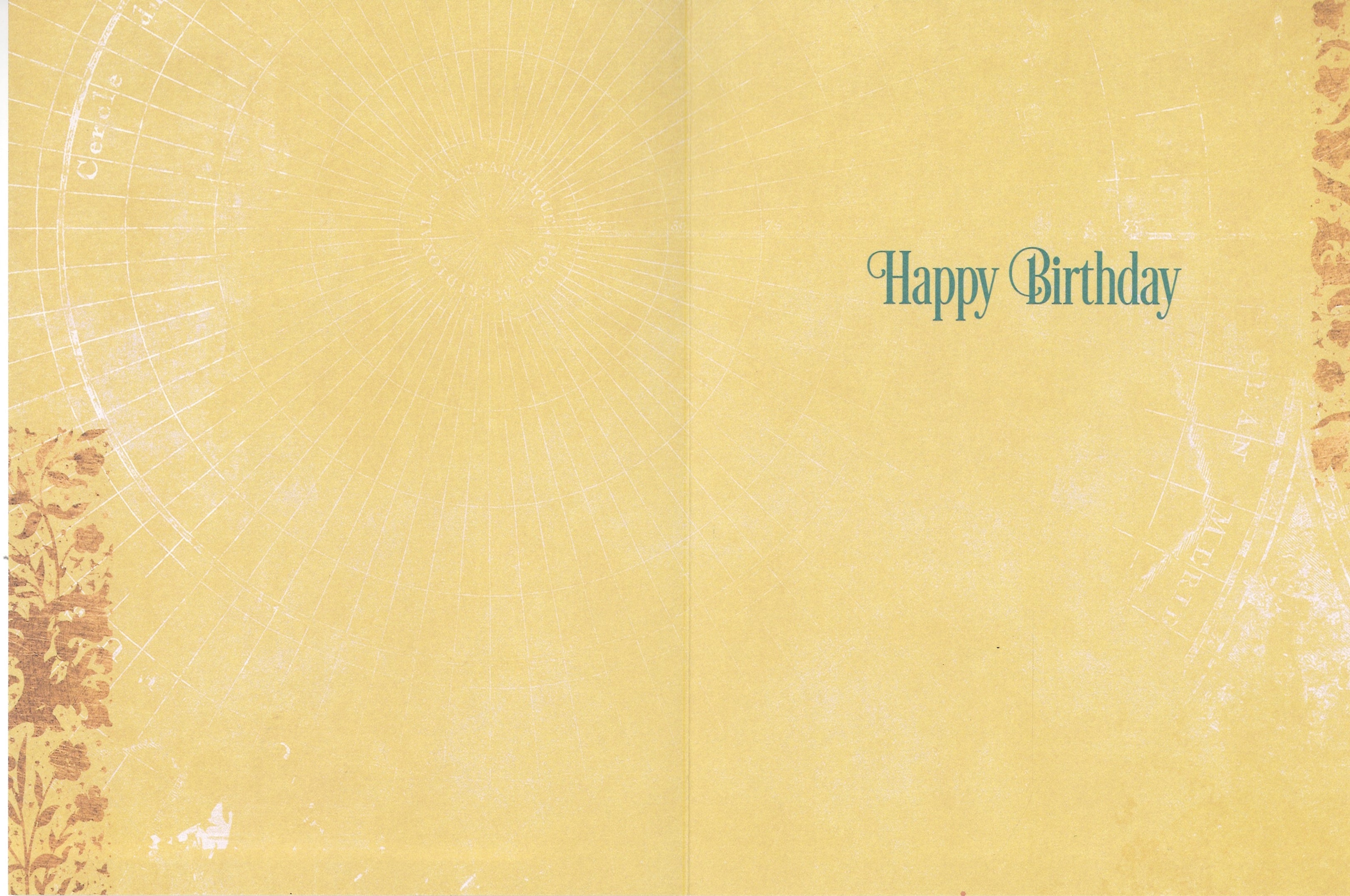 Birthday Card - The Measure Of A Man