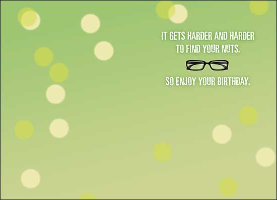 Birthday Card - When You Get A Little Older Squirrel