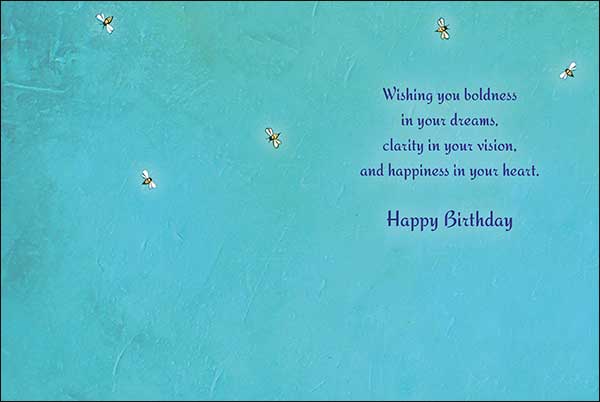 Birthday Card - Wuud-uht Happiness In Your Heart