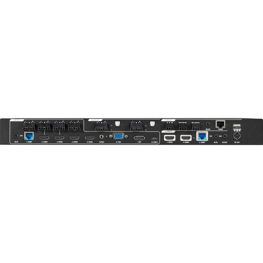 Black Box 8x2 Video Matrix Switcher, 18G Seamless Switching, HDMI 2.0