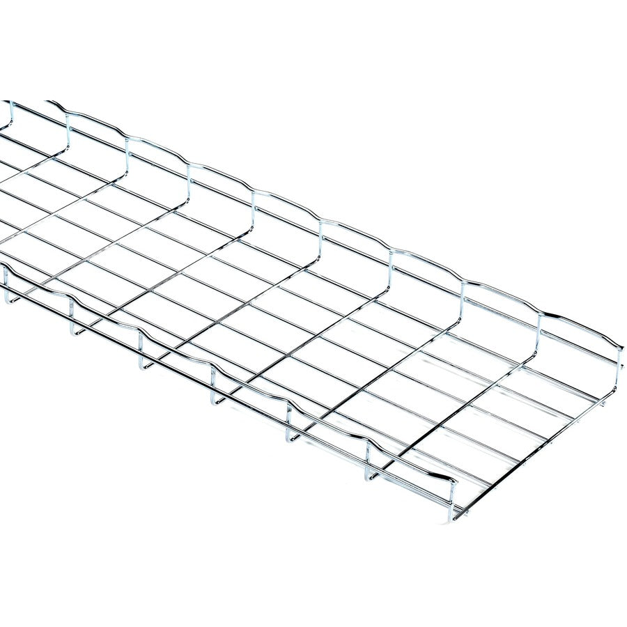 Black Box Basket Tray Section - 2"H x 10'L x 12"W, Steel, 3-Pack - Cable Basket Tray - 3