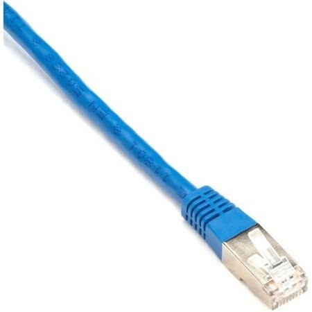 Black Box CAT5e 100-MHz Stranded Patch Cable Slim Molded Boot - F/UTP, CM PVC, Blue, 2FT EVNSL0172BL-0002