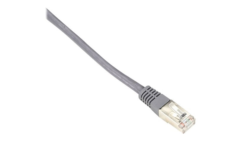 Black Box CAT5e 100-MHz Stranded Patch Cable Slim Molded Boot - F/UTP, CM PVC, Gray, 2FT EVNSL0172GY-0002