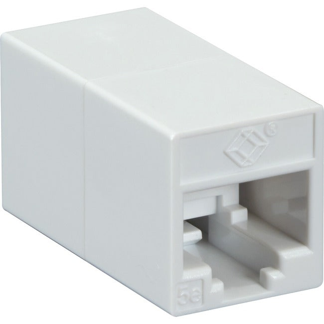 Black Box CAT5e Unshielded Straight-Pin Coupler - White FM506-R2