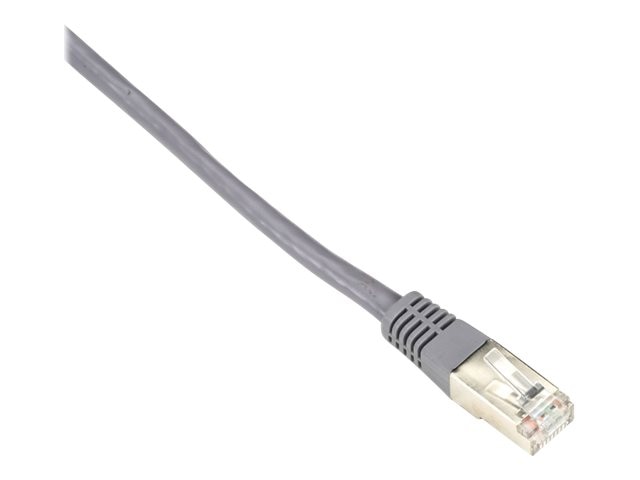 Black Box CAT6 250-MHz Stranded Patch Cable Slim Molded Boot - S/FTP, CM PVC, Gray, 20FT EVNSL0272GY-0020