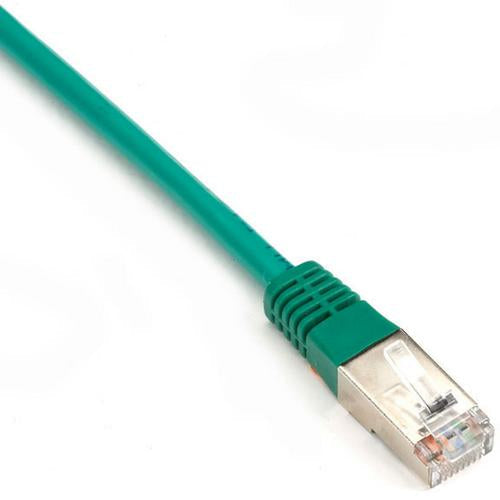 Black Box CAT6 250-MHz Stranded Patch Cable Slim Molded Boot - S/FTP, CM PVC, Green, 20FT EVNSL0272GN-0020