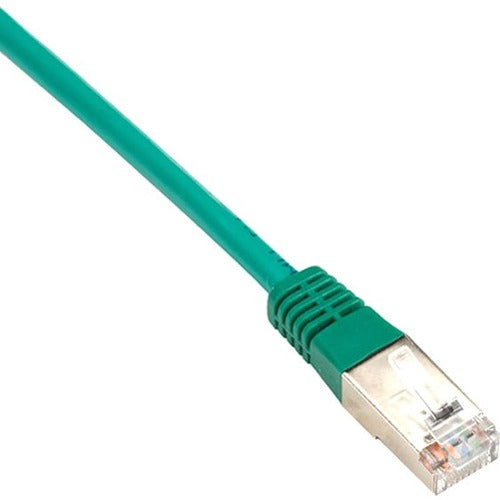 Black Box CAT6 250-MHz Stranded Patch Cable Slim Molded Boot - S/FTP, CM PVC, Green, 2FT EVNSL0272GN-0002