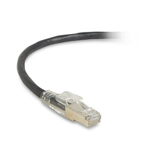Black Box CAT6A 650-MHz Locking Snagless Patch Cable C6APC80S-BK-05