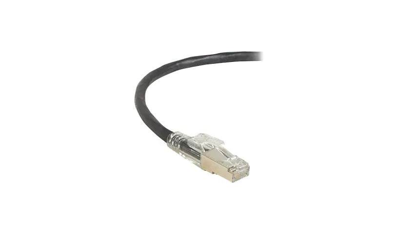 Black Box CAT6A 650-MHz Locking Snagless Patch Cable C6APC80S-BK-07