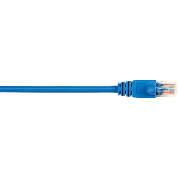 Black Box Cat5E Value Line Patch Cable, Stranded, Blue, 5-Ft. (1.5-M), 5-Pack