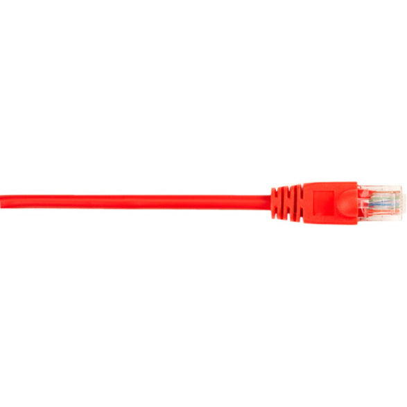 Black Box Cat5E Value Line Patch Cable, Stranded, Red, 15-Ft. (4.5-M), 5-Pack