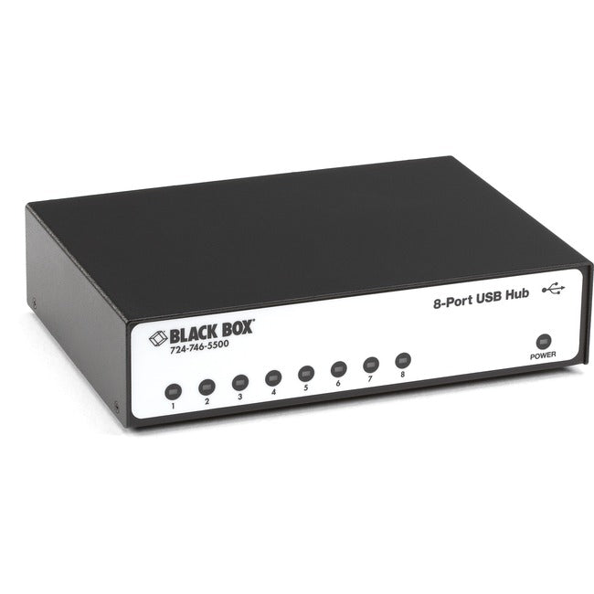Black Box DB9 8-Port USB-to-RS-232 Converter IC1023A