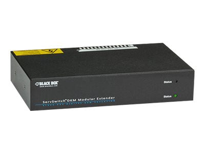 Black Box DKM FX Compact HD Video and Peripheral Matrix Switch CATx Chassis - KVM / USB switch - 8 x KVM / USB - desktop