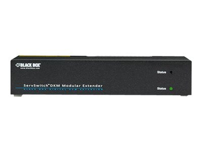 Black Box DKM FX Compact HD Video and Peripheral Matrix Switch CATx Chassis - KVM / USB switch - 8 x KVM / USB - desktop