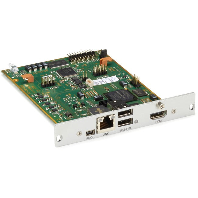 Black Box DKM FX Receiver Modular Interface Card, HDMI and USB HID over CATx ACX1MR-HDMI-C