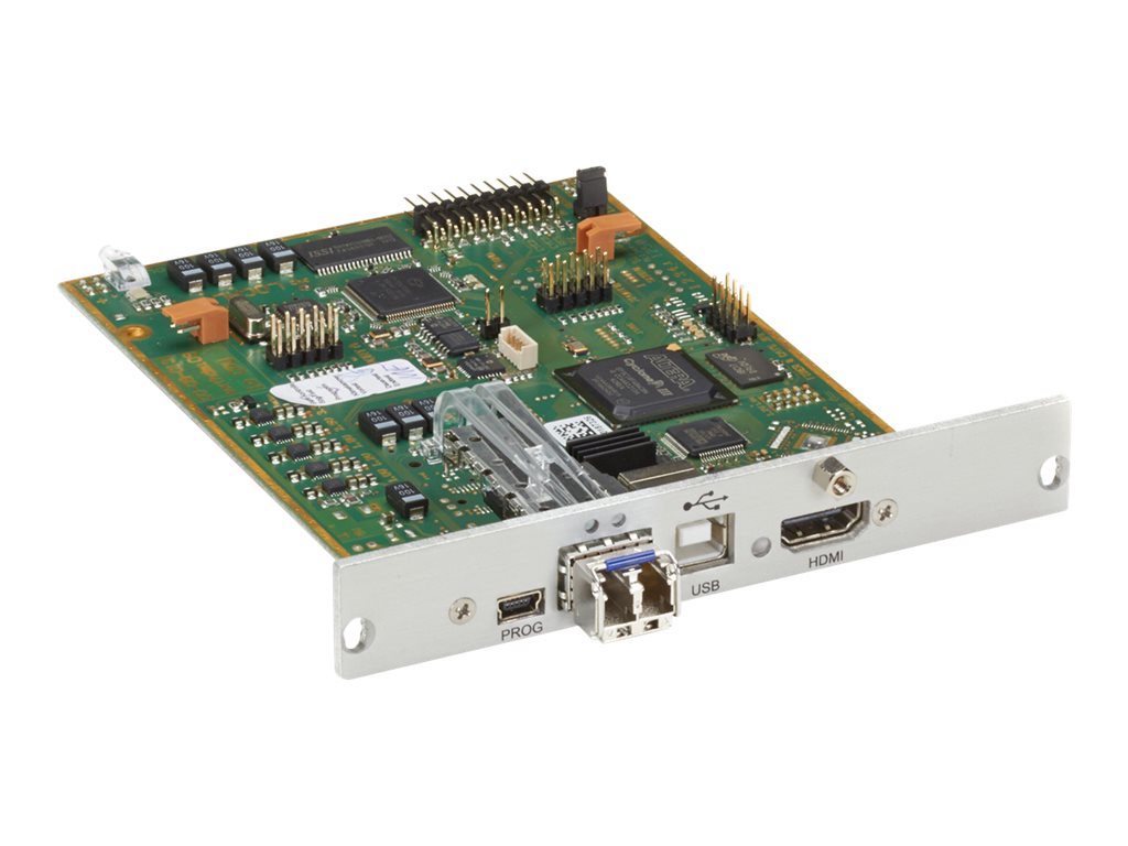Black Box DKM FX Transmitter Modular Interface Card - Video/audio/USB extender - transmitter - up to 6.2 miles ACX1MT-HDMI-SM