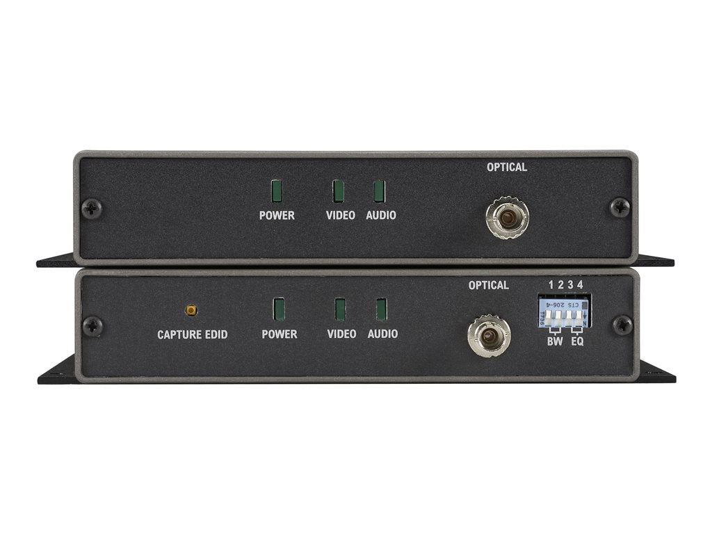 Black Box DVI Fiber Extender Kit - Video/audio extender - up to 2460 ft
