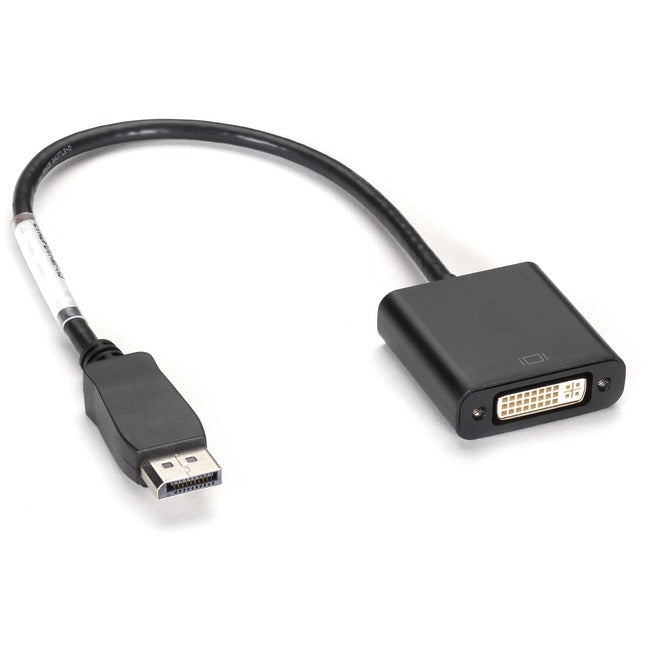 Black Box DisplayPort Adapter, 32 AWG, DisplayPort Male to DVI-I Female EVNDPDVI-MF-R3