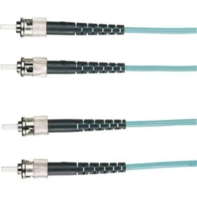 Black Box EFNT010 Fiber Optic Duplex Patch Network Cable EFNT010-005M-STST