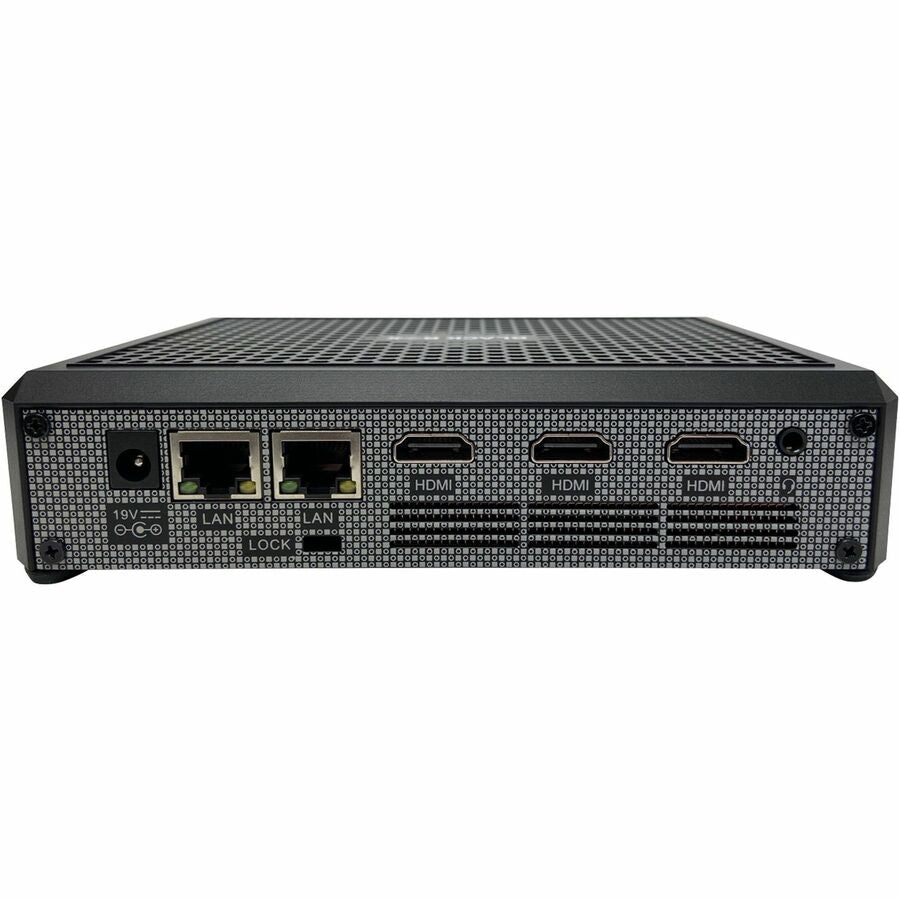 Black Box Emerald DeskVue KVM Receiver - 4K - 3840 x 2160 Maximum Video Resolution - 2 x
