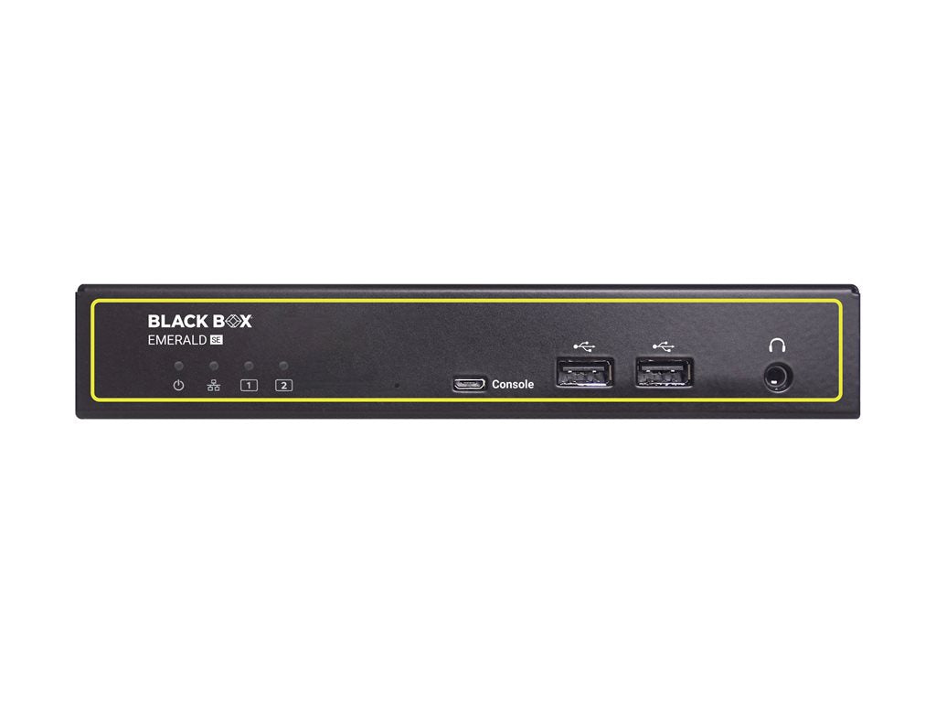 Black Box Emerald SE - KVM / audio / USB extender - receiver - USB - up to 328 ft EMD2002SE-DP-R